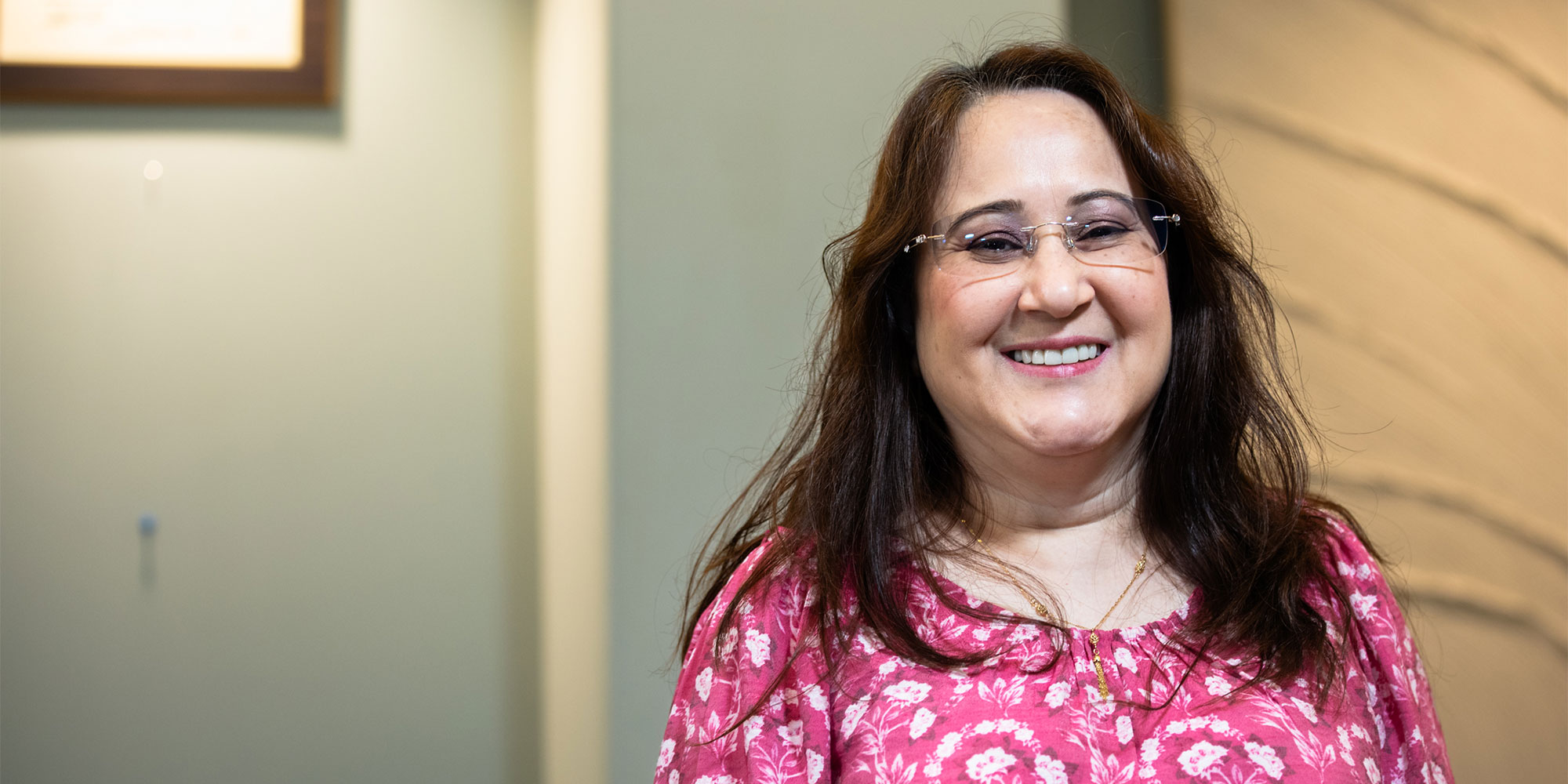 cosmetic patient smiling